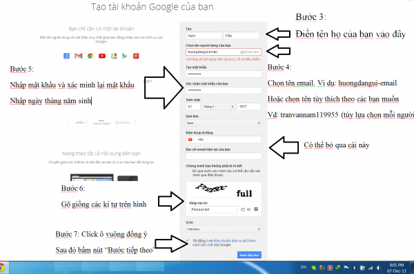 tạo tk gmail mới