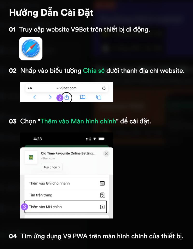 Huong dan cai dat ung dung Web Cai Tien PWA