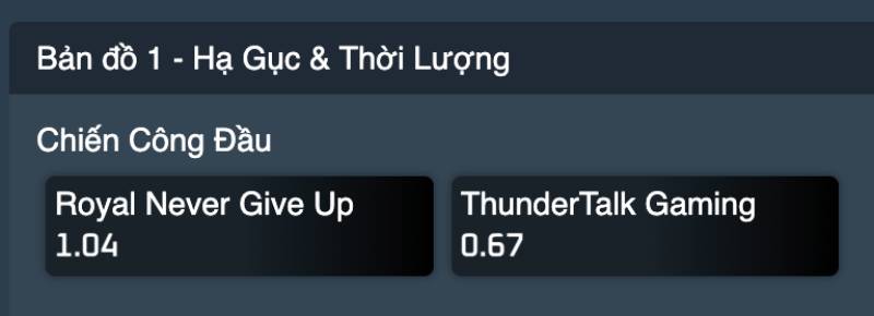 Kèo đội ăn mạng đầu tiên (First Blood)