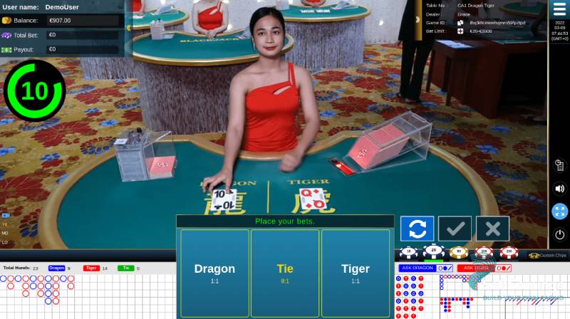 Nhà cái có thể kiểm soát kết quả Dragon Tiger không?