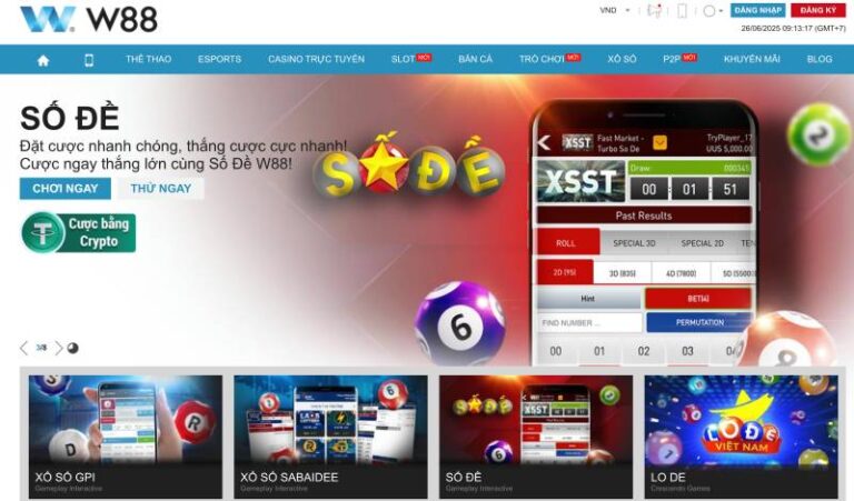 Cách Chơi Lô Đề Dễ Trúng Ở W88 Từ Góc Nhìn Thực Chiến