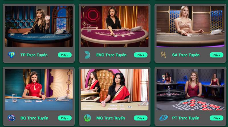 Chọn sảnh casino phù hợp với bạn