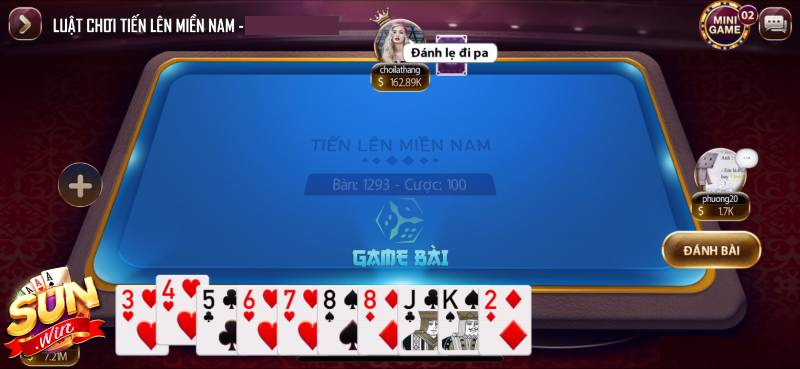 Hướng dẫn cách chơi game bài Sunwin chi tiết