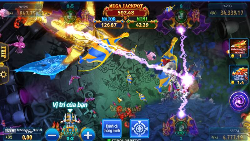 Sử dụng chiến lược bắn cá thông minh